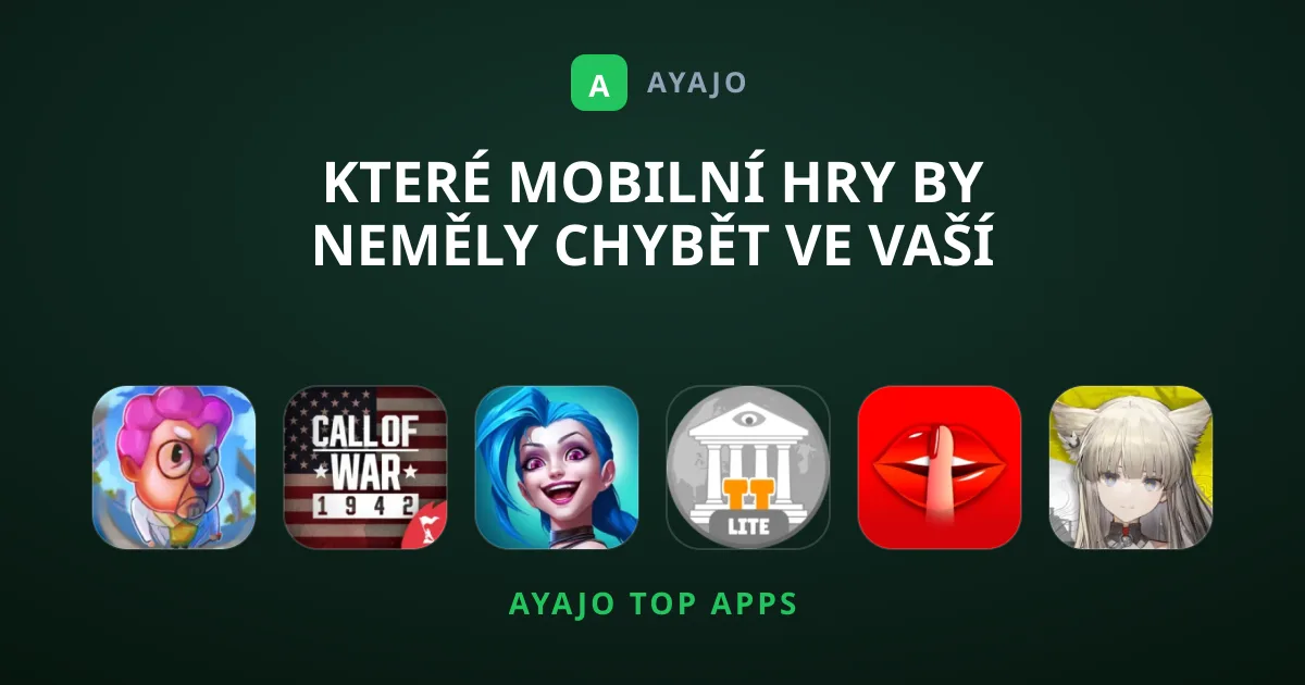Které Mobilní Hry By Neměly Chybět Ve Vaší Sbírce?