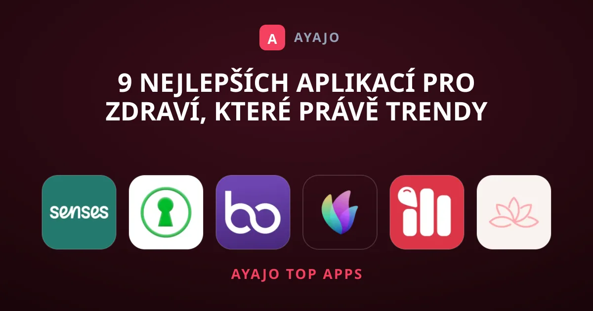 9 Nejlepších Aplikací pro Zdraví, Které Právě Trendy